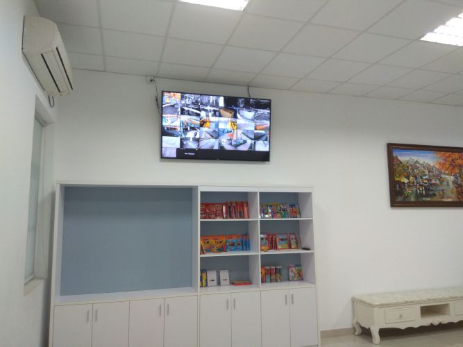 CCTV Display in MD's Room